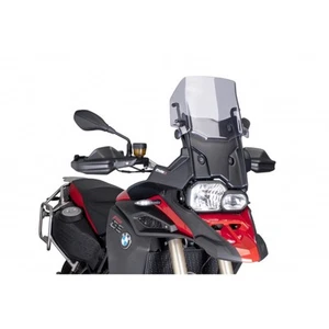 PUIG CUPOLINO REGOLABILE PER BMW F800 GS ADVENTURE 13-23 FUME CHIARO - Foto 1 di 1