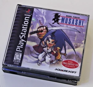 Brave Fencer Musashi PS1 Custodia di Ricambio con Manuale NO DISCHI Leggi Descrizione! - Foto 1 di 1
