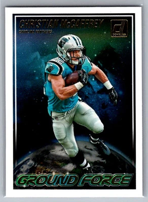 2018 Donruss #GF-9 Christian McCaffrey Ground Force - Image 1 of 2