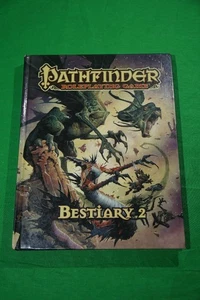 2010 Paizo - Pathfinder Roleplaying Game : Bestiary 2 Hardback - Foto 1 di 3