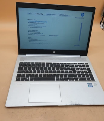 HP ProBook 450 G6  15.6"  i5-8265u 1.6ghz BIOS BOTO ,SL25 - Image 1 of 4