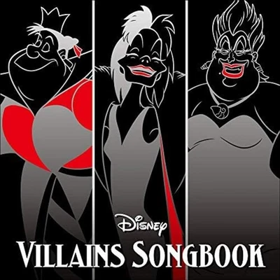 DISNEY VILLAINS SONGBOOK-CD Free Shipping with Tracking number New from Japan - Image 1 of 3