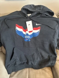 Nueva sudadera con capucha de lucha libre negra Nike Team USA 3XL - Imagen 1 de 1