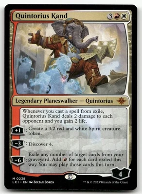 Quintorius Kand #238 (NM) Lost Caverns of Ixalan LCI Magic MTG - Image 1 of 2
