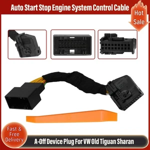 Auto Start Stop Device System Cable Eliminator Plug For VW Old Tiguan Sharan - Picture 1 of 8