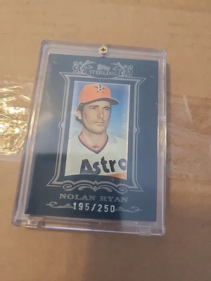 2007 Topps Sterling #206 Nolan Ryan 195/250 Ships In BCW Protector - Image 1 of 2