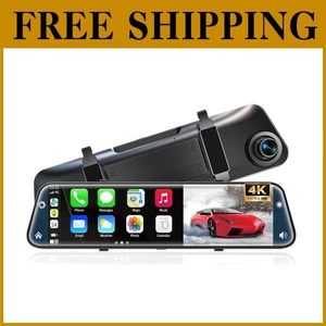 Smart Mirror Dash Cam for Cars & Trucks with Reverse Assist - Picture 1 of 11