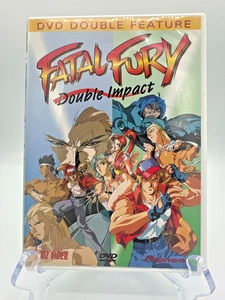 Fatal Fury Double Impact DVD Double Feature Pioneer VIZ Video Anime NTSC - Picture 1 of 3
