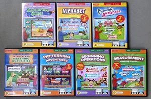 Lakeshore Interactive Learning Games LOT 7 Pre K-K-1 CD Rom PC/Mac Math Language - Afbeelding 1 van 3