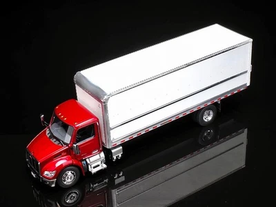 DIECAST MASTERS 71106 1/32 Peterbilt 536 Bianco Supreme Signature Van Truck Body - Immagine 1 di 4