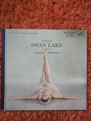 1955 RCA Red Seal Tchaikovsky Swan Lake Leopold Stokowski VG + Vinyl Record... - Image 1 of 4