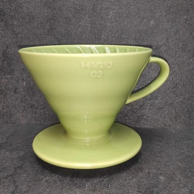 Filtro de café Hario V60 02 cerámica verde | Made in Japan | Filtro de café de mano  Foto 1 de 4