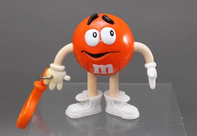 MARS M&M’S Coleccionable Naranja M&M Candy Holder Llavero Dispensador de Caramelos Novedad Foto 1 de 4