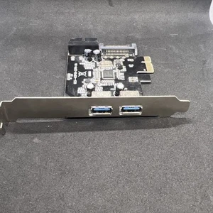VANTEC UGT-PC331AC 3-Port USB 3.0 Type A/C PCIe Host Card. SKU 221472 - Picture 1 of 4