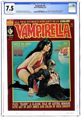 Vampirella #32 CGC 7.5 1974 4587258010 - Image 1 of 2