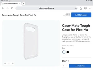 Case Mate Tough Case For Google Pixel 9a, Tough Clear | - Picture 1 of 1