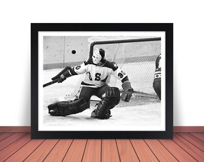 Framed JIM CRAIG Photo Picture 1980 TEAM USA vs SOVIET UNION 8x10 or 11x14 (W12) - Image 1 of 4