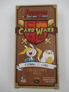 Adventure Time Card Wars Fionna vs Cake Collectors Pack Complete Cryptozoic Game - Picture 1 of 7
