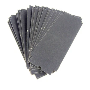 Norton Drywall Sanding Sheets Sandpaper 80 Grit 4-3/16" x 11-1/4" (25 Sheets) - Picture 1 of 6