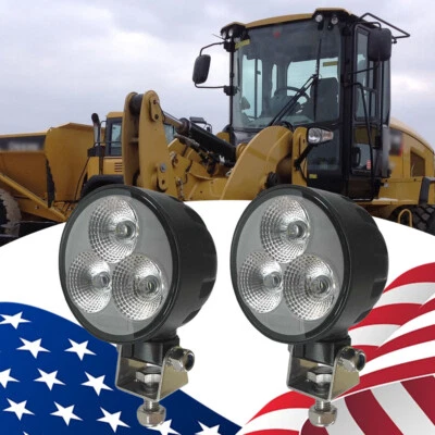2X LED Work Light For CAT WHEEL TYPE LOADER 924K 901C2 980M 980L 950L 962M 962L Foto 1 de 4