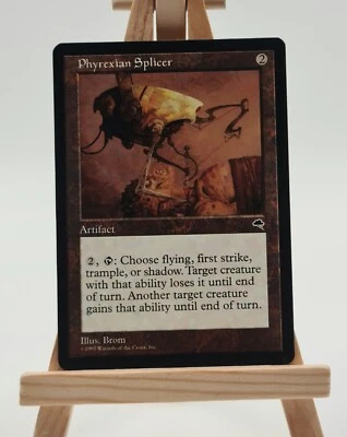 Phyrexian Splicer Tempest Magic Karte MTG englisch (Phyrexianischer Verknoter) - Bild 1 von 2