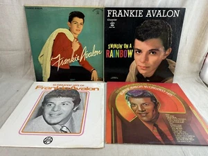 Frankie Avalon Vinyl Lot ~ Greatest Hits / Swinging on a Rainbow / Nostalgic - Picture 1 of 16