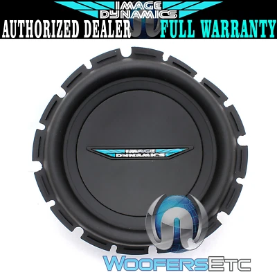 IMAGE DYNAMICS RIDQ8D4 REPLACEMENT SUBWOOFER SPEAKER CONE KIT CAR AUDIO NEW - Image 1 of 4