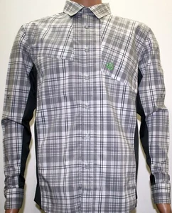 Kast Extreme Fishing Gear Button Up Recon Guide Shirt Plaid Medium NWT in OP  - Picture 1 of 11