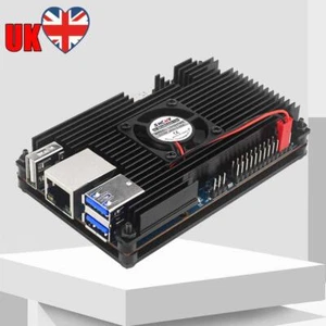 Aluminum Alloy Cooling Radiator Replacement Heatsink Fan Shell for Orange Pi 5 - Afbeelding 1 van 12