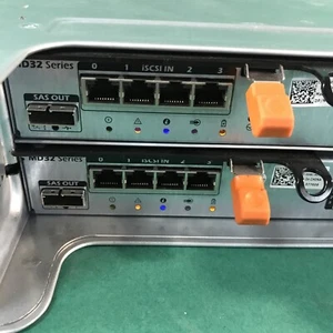 CONTRÔLEUR GIGABIT ISCSI 4 PORTS DELL POWERVAULT MD3200I MD3220I 0770D8 770D8 - Photo 1/10