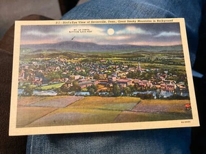 Birdseye view of Sevierville, Tennessee great Smoky Mountains in background - Picture 1 of 2