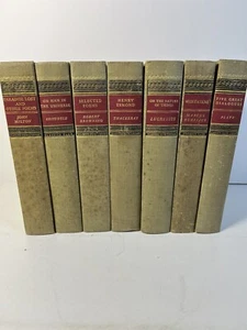 Lot of 7 Classics Club Library Books Hardcover Vintage - Picture 1 of 20
