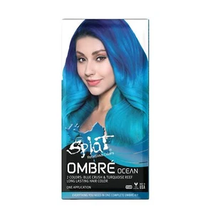 Splat Ombre Ocean Size 1ea Splat Ombre Ocean - Picture 1 of 4