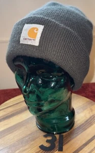 Carhartt graue Strickmütze, Made in Canada, leicht gebraucht! Sehr guter Zustand. 31 - Bild 1 von 3