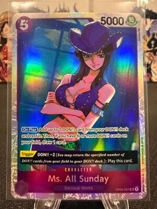 Ms. All Sunday OP04-064 Kingdoms of Intrigue Foil ENG - Picture 1 of 1