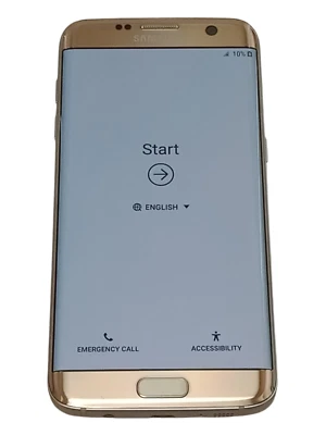 SM-G935P Galaxy S7 edge 32GB Sprint Gold Android Smartphone Reset Tested Working - Image 1 of 4