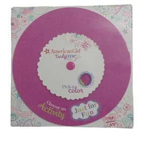 American Girl Truly Me Play Game Activity Spinner Card Advice Crafts Foods Fun - Picture 1 of 4