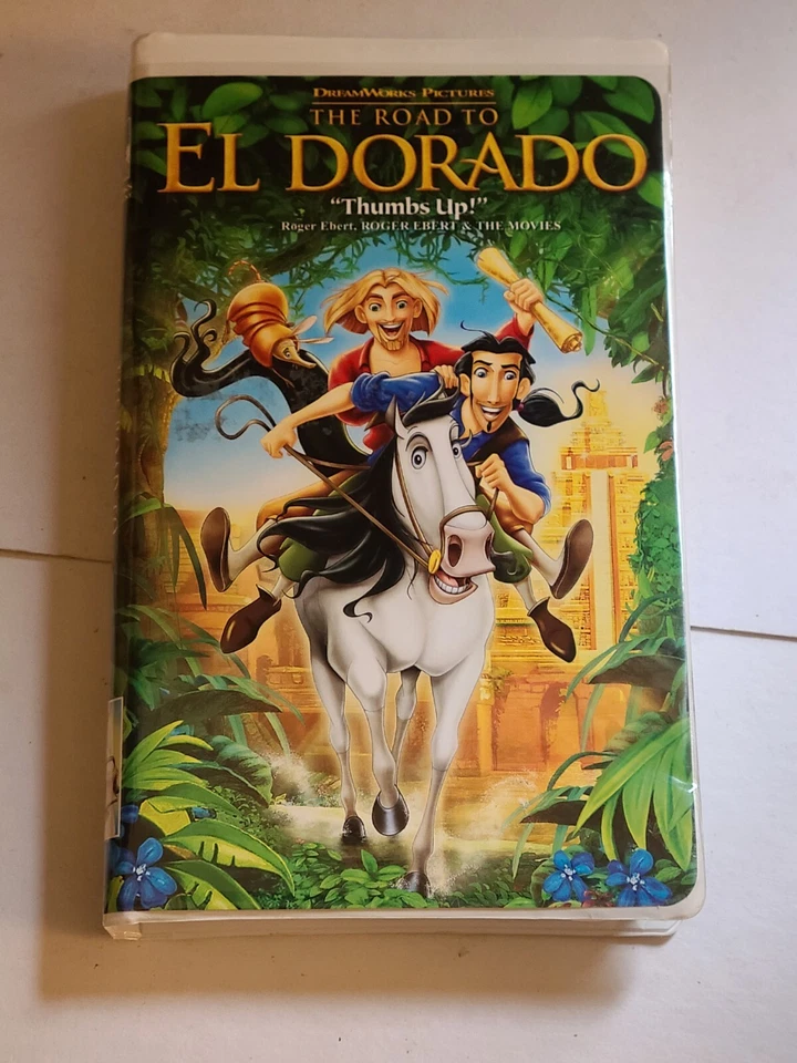 The Road to El Dorado (VHS, 2000, Clam Shell DreamWorks Very Good  Vhs - Image 1 of 1