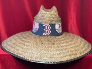 MLB Boston Medias Rojas, Pescador Unisex, Salvavidas, Jardinería, Entrenadores Sombrero de Paja - Imagen 1 de 6