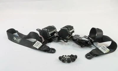 BMW X5 (E70) L & R 2008 juego de retractores de cinturón de seguridad trasero segunda fila (negro) Foto 1 de 4