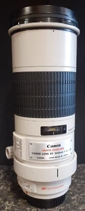 (RI4) Canon EF 300mm 1:4 Ultrasonic Camera Lens Made in JAPAN w/ Mount Bracket - Picture 1 of 7