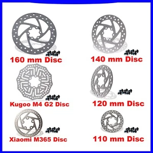 Freno de disco 110/120/135/140/160 mm para scooter eléctrico y 6 pernos - Imagen 1 de 34