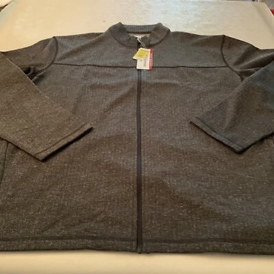 Grand Slam Performance Men Black Long Sleeve Full Zip Pocket Jacket 2XL NWT - Image 1 of 4