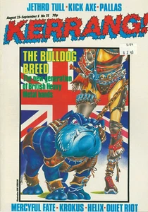 Kerrang Magazine August 23 1984 DIO Mercyful Fate Quiet Riot Jethro Tull Krokus - Picture 1 of 2