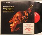 Rubinstein, Wallenstein Living Stereo Lp Mozart Concertos 21 & 23 On Rca - Vg++