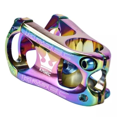 Vástago de barra corta KRSEC 31,8 mm 50 mm aleación de aluminio para horquilla de bicicleta de carretera/MTB 1-1/8" Foto 1 de 4