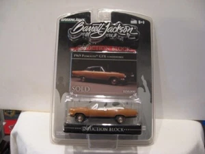 GREENLIGHT 2007 AUCTION BLOCK BARRETT-JACKSON S4 1969 PLYMOUTH GTX CONV'T #6742 - Picture 1 of 3