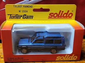 Solido #2004 Talbot Matra Rancho SUV made in France 1/43 scale Mint in Box rare - Picture 1 of 3