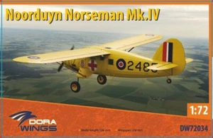 Modelo de avión Dora Wings 72034 Noorduyn Norseman Mk.IV plástico 1/72 - Imagen 1 de 7