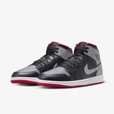Nike Air Jordan 1 Mid Bred Shadow - DQ8426-006 - Totalmente Nuevas - Talla Hombre Foto 1 de 4